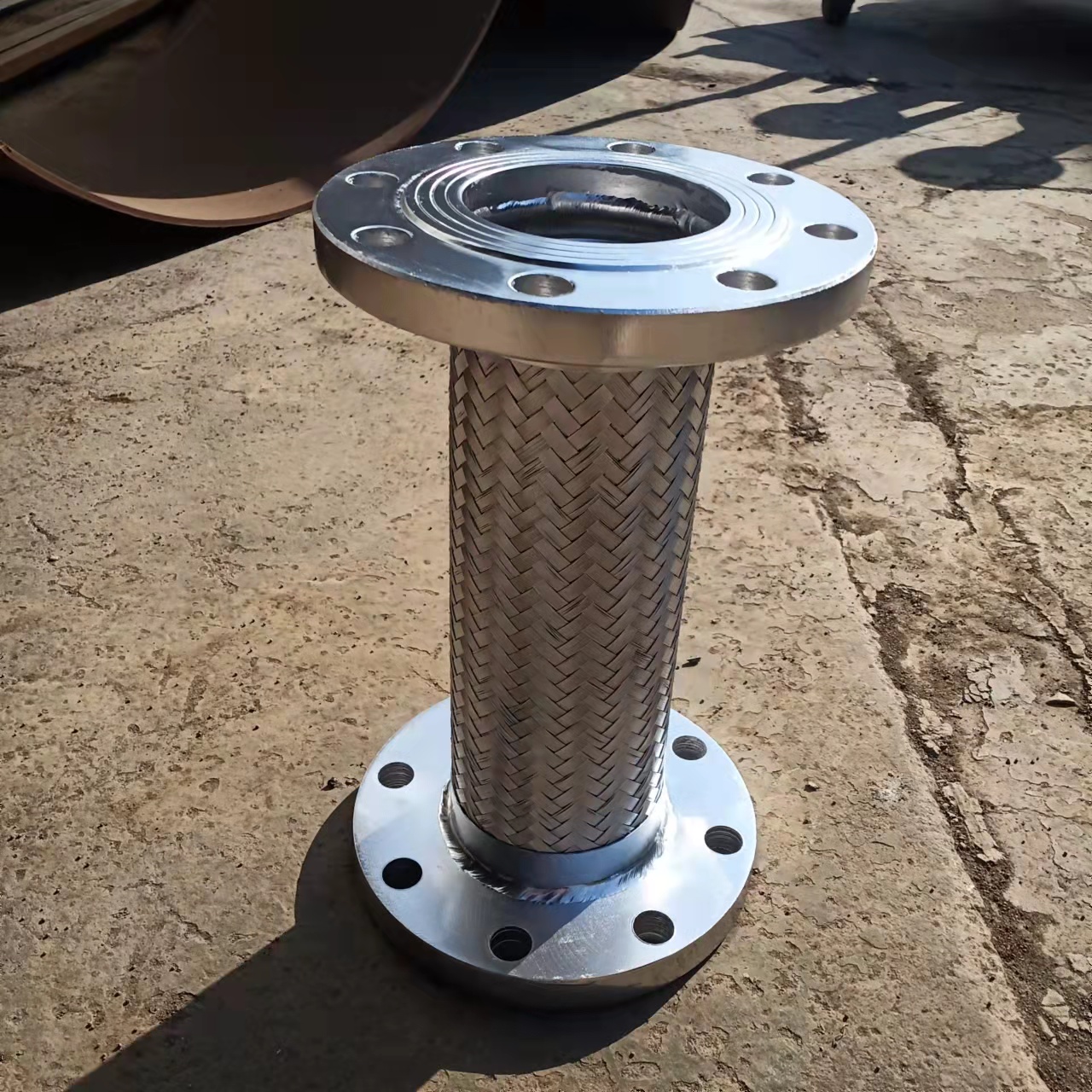 304/316L不锈钢法兰式金属软管型号